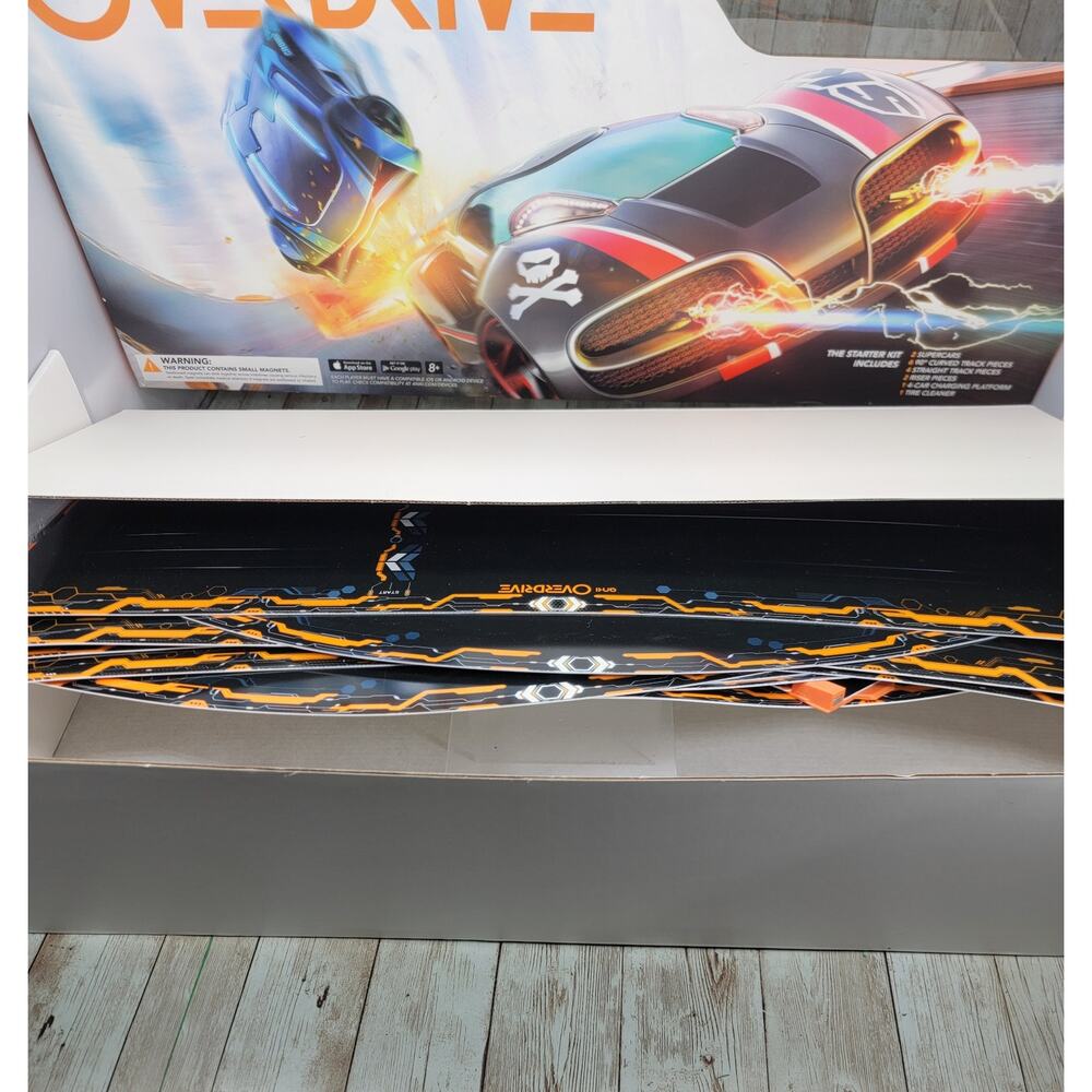 Anki Overdrive Robotic Battle Racing Kit 3 Cars Track Complete Set - Picture 8 of 8